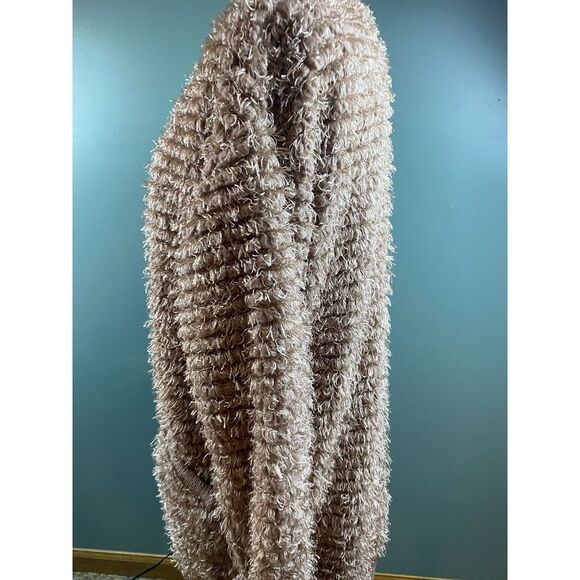 Knox Rose Eyelash Yarn Open Front Cardigan‎ Women's Size Medium - Picture 9 of 16
